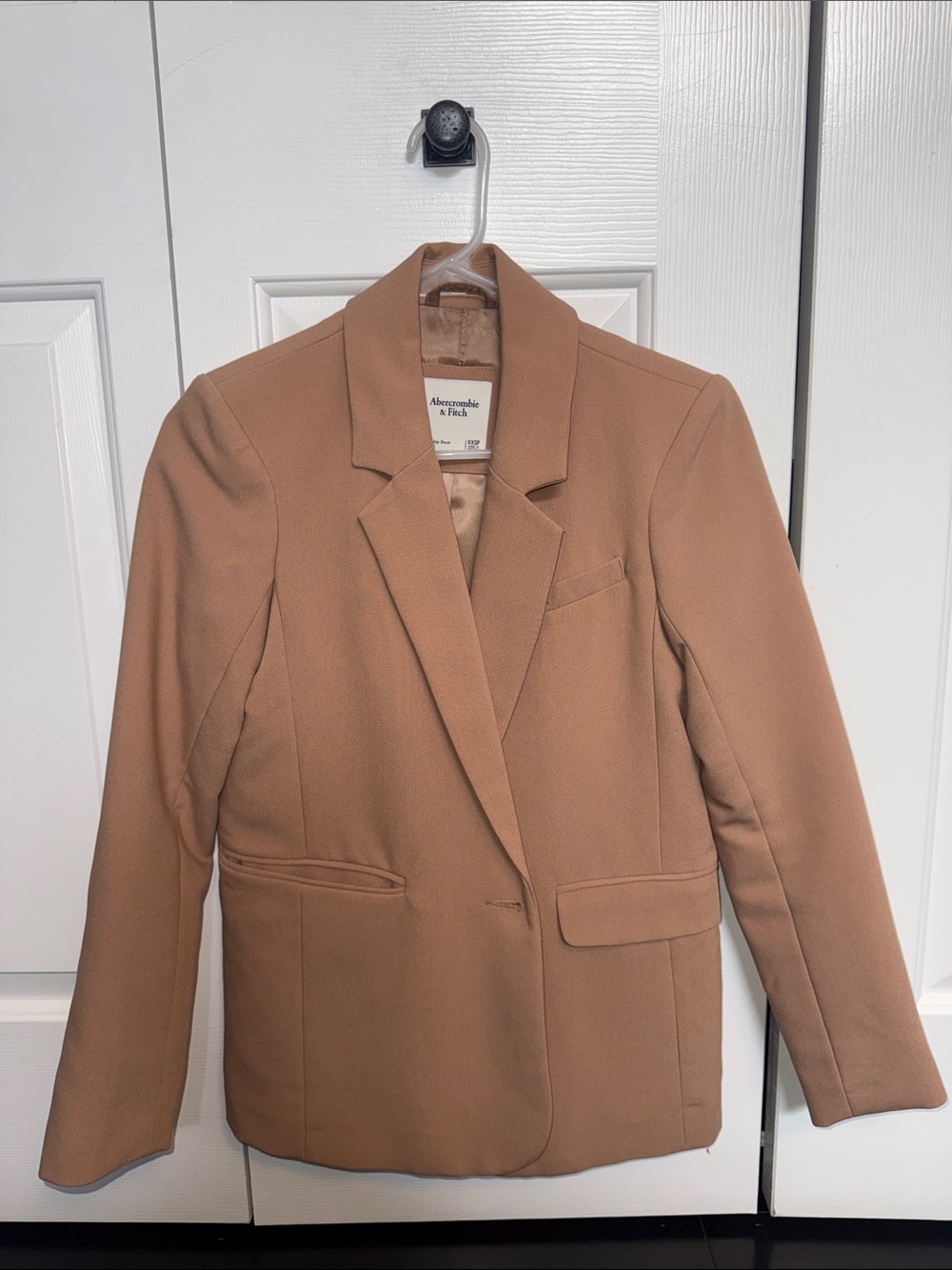 Abercrombie & Fitch Women's Tan Blazer Jacket